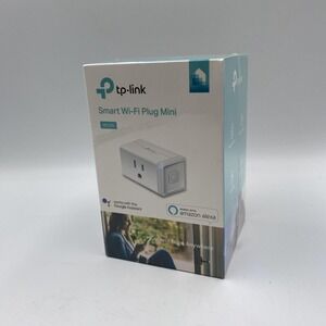 TP-Link Kasa Smart Wi-Fi Plug Mini HS105 Works with Alexa Google Assistant White
